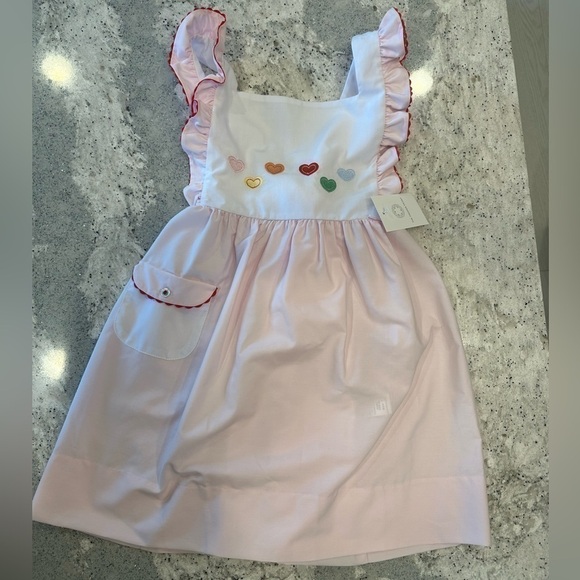 The Proper Peony Heart Dress Size 7 - Picture 3 of 10